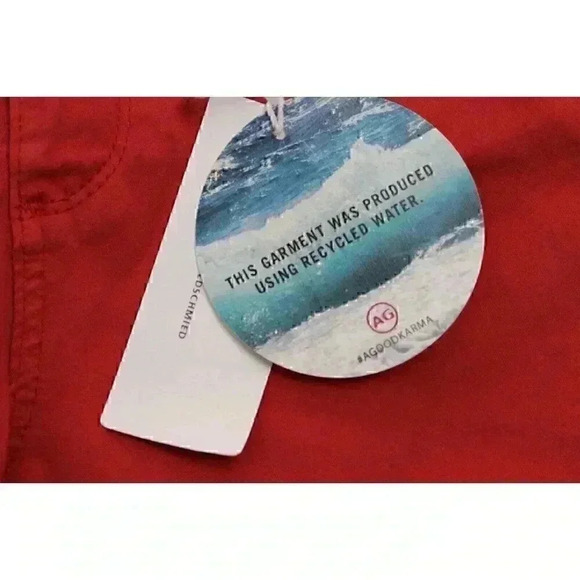 NWT AG Jeans Adriano Goldschmied Farrah Skinny Ankle High Rise Rust Soft Stretch - Picture 9 of 9